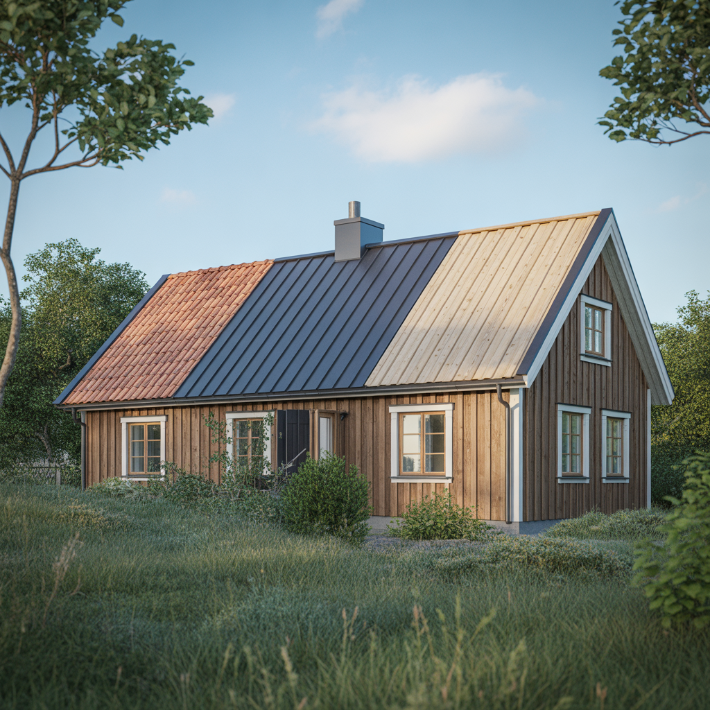 10.Att valja takmaterial for ditt fritidshus