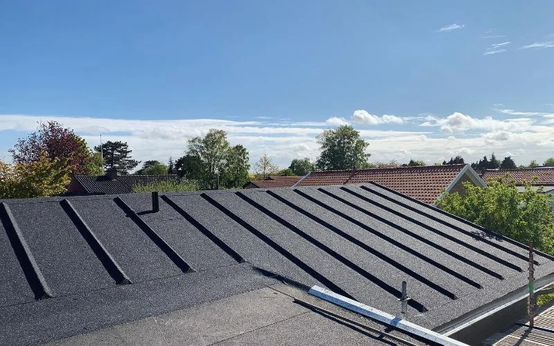 Listtackning listtak papptak renovera asfaltstak 3