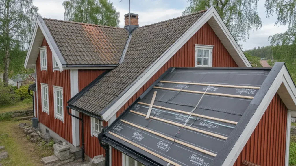 m t ditt tak sj lv s r knar du yta taklutning och material tg ng inf r offert